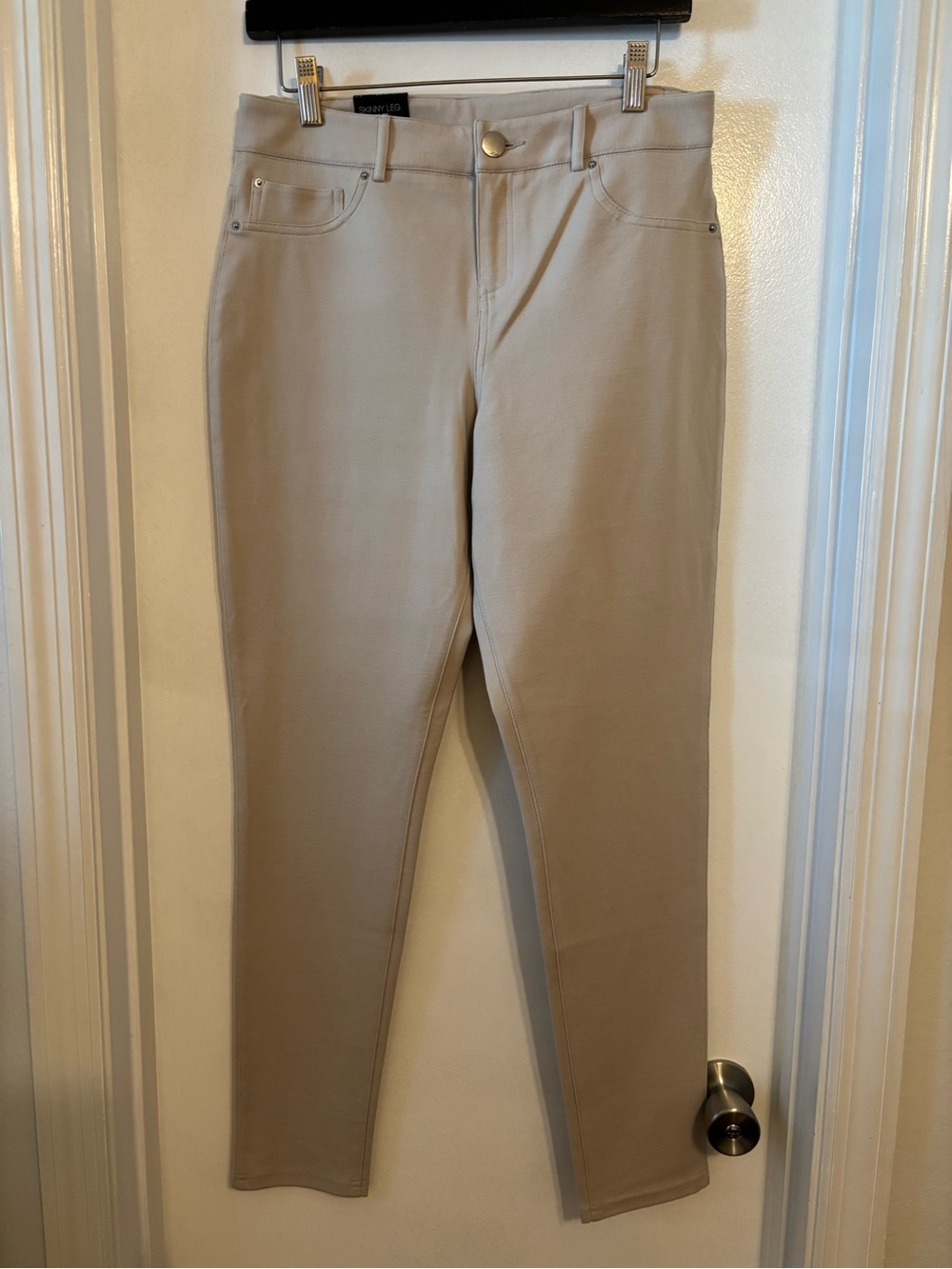 INC International Concepts Beige Skinny Stretch Jeans